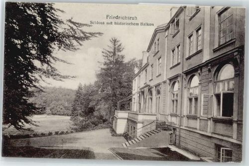 21521 W2055 Friedrichsruh b Hamburg - Schloß AKU2