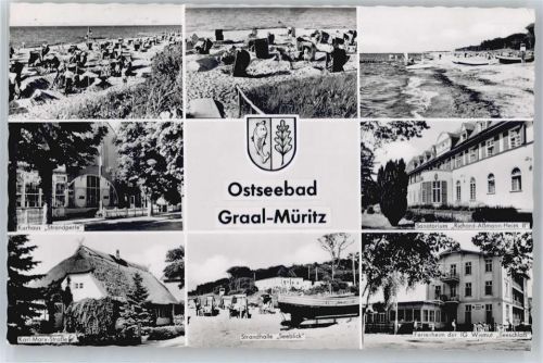 Graal-Müritz Wismut Ferienheim , Marke entfernt