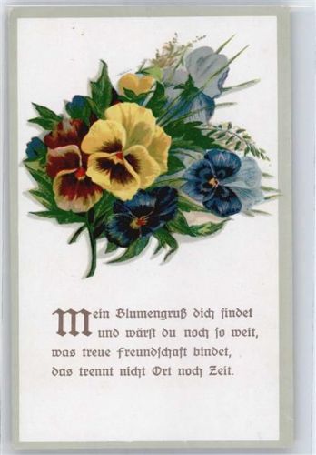 Spruch Blume