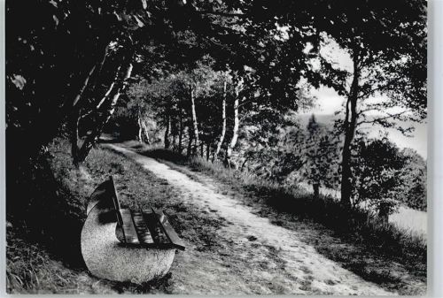 Bergkirchen Waldweg, Parkbank