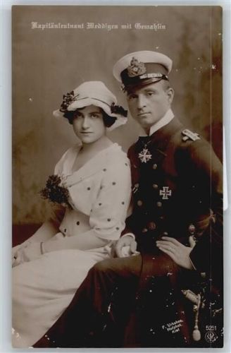 Weddigen mit Gemahlin