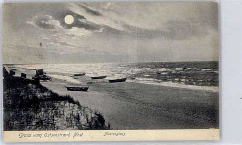 Großmöllen Mielno - Strand Ostseebad Nest, Uniescie