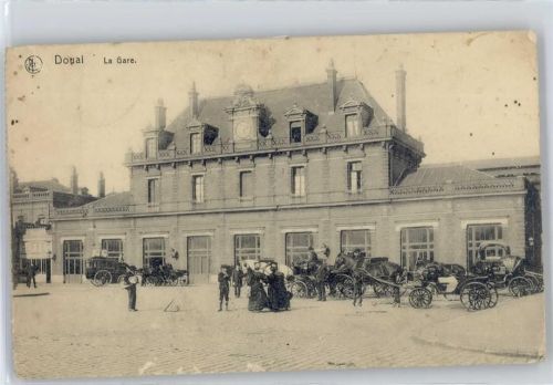 59500 Douai Gebrauchsspuren Bahnhof