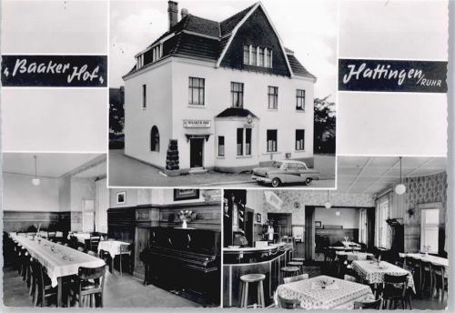 Hattingen Gaststätte Baaker Hof