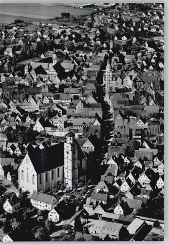 Lauingen Fliegeraufnahme, Martinsmünster, Schimmelturm
