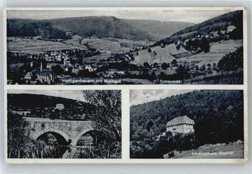 Hettigenbeuern Erholungsheim Diedrich, Brücke