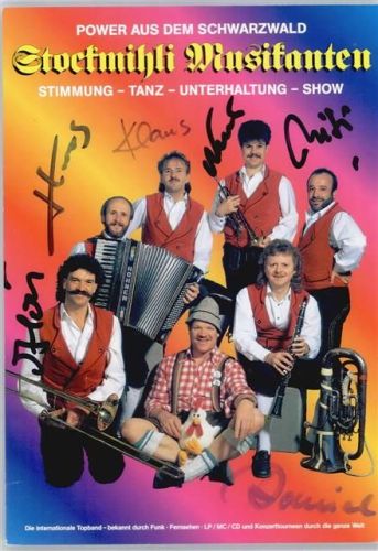 Stockmichl Musikanten , signiert