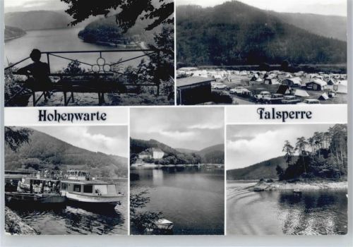 Hohenwarte Campingplatz, Schiffsanlegestelle, Linkenmühle