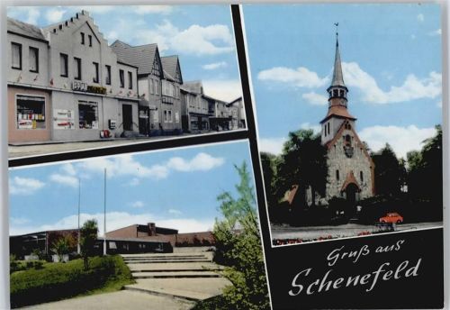25560 W2216 Schenefeld , Mittelholst - Kirche, Geschäft