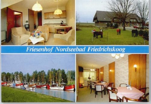 25718 W2228 Friedrichskoog , Dithm - Appart-Hotel Friesenhof, Hafen, Schiff