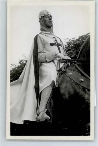 zu Pferd , Foto-Karte