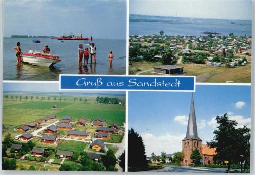 Sandstedt Luftaufnahmen, Kirche