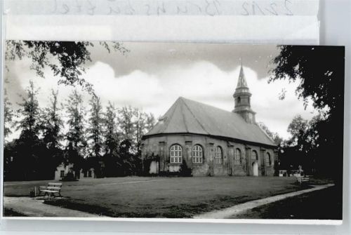 Brunsbüttel Foto mit Negativ, Kirche