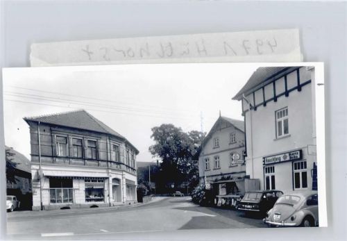 Hüllhorst Foto mit Negativ, Gasthaus Rauchfang, Geschäft