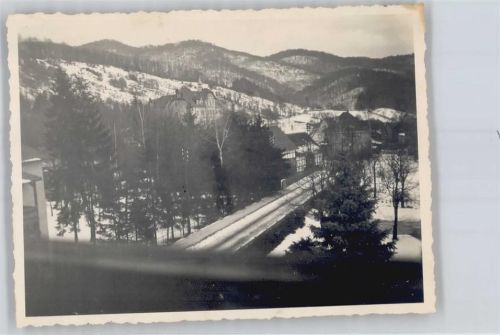 Sülzhayn Hauptstrasse im Winter , Foto