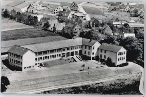 Netphen Realschule , Fliegeraufnahme