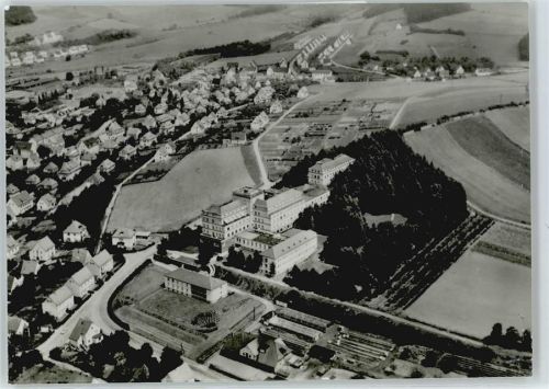 Meschede Fliegeraufnahme, St.Walburga-Krankenhaus