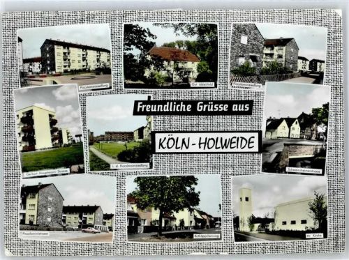 Köln Holweide 904 Siedlung , Rotköppchenweg
