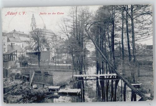 Adorf Partie an der Elster