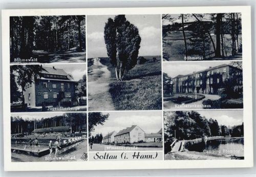Soltau Böhmewald, Böhmetal, Jugendherberge, Krankenhaus, Camping Ebsmoor, Winsenerstraße, Schwimmbad