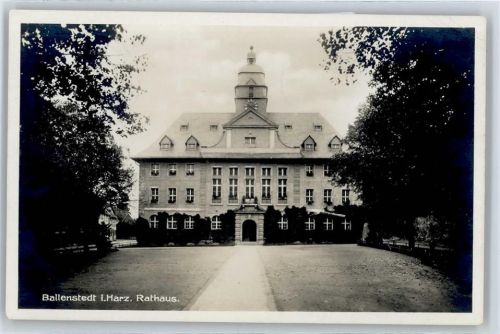 06493 O4303 Ballenstedt - Rathaus