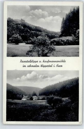Wippra Ravestalklippe, Kaufmannsmühle, Wippertal