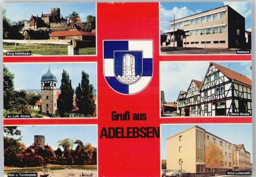 Adelebsen Burg, Kirche, Reit- und Turnierplatz, Rathaus, Obere Straße, Alma Luisenstift