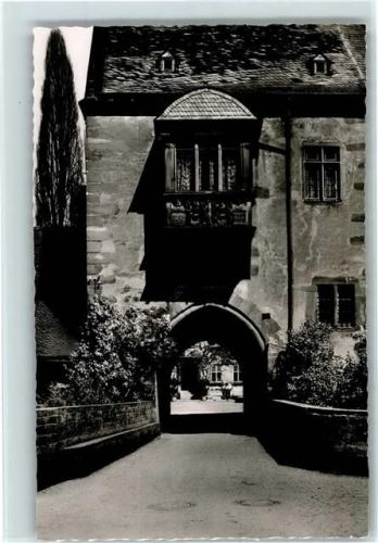 Büdingen Schloßeingang