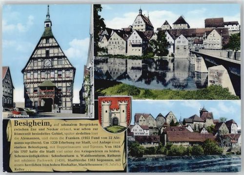 Besigheim Rathaus, Teilansicht