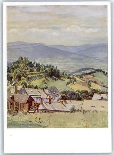 Sudetendeutsches Hilfswerk Nr.5 Gräfenberg, Blick über das alte Kurhaus