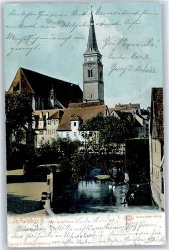 Schwabach Ortspartie, Kirchhe