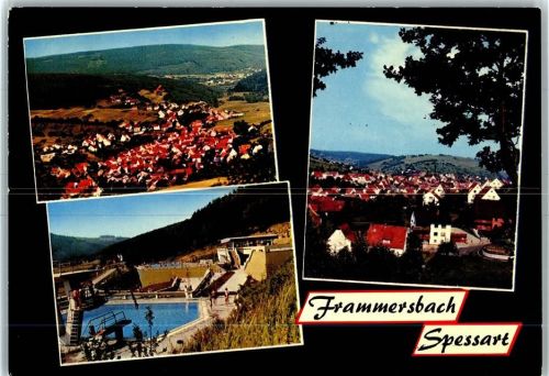 Frammersbach Schwimmbad, Mehrfachansicht