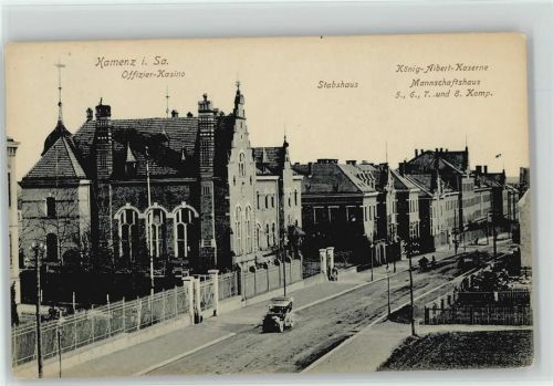 Kamenz Offizier-Kasino Stabshaus König-Albert-Kaserne Mannschaftshaus 5.-8.Komp.