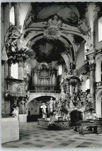 Vierzehnheiligen Wallfahrtskirchen Gnadenaltar Innenaufnahme