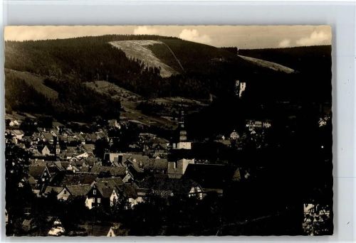 Kurort Steinbach-Hallenberg Blick zur Hallenburg