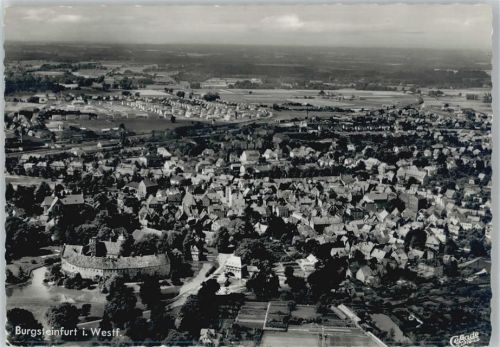 Burgsteinfurt Luftaufnahme