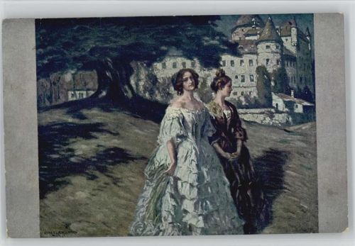 1921 Volkskundeverlag sign Liebermann Serie 35/319 Frauen