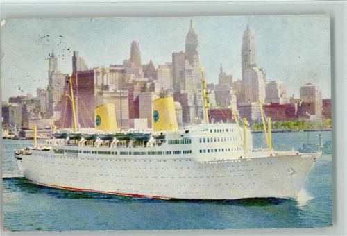 Swedish American Line - MS Gripsholm in New York