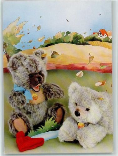 Teddybär und Hund
