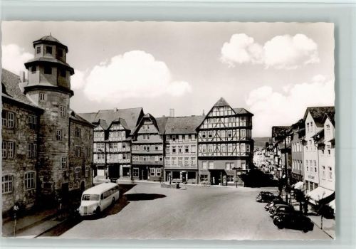 Witzenhausen Marktplatz mit Rathaus