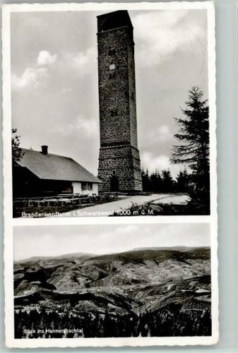 77784 W7617 Oberharmersbach - Brandkopfturm Harmersbachtal