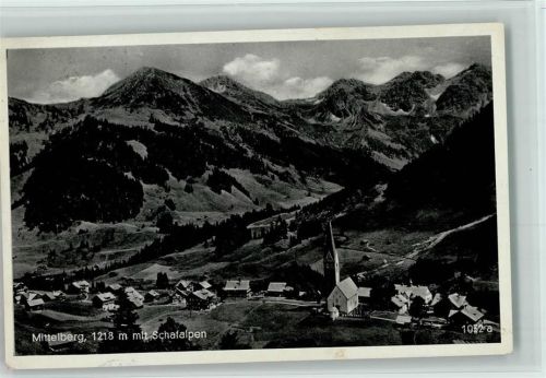 87466 W8967 Mittelberg b Oy - Schafalpen