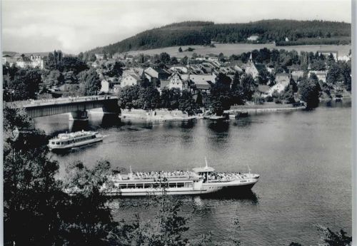 Saalburg Stausee Bleiloch-Saaletalsperre