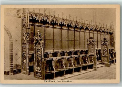 Bardowick Dom Chorstühle Innenaufnahme