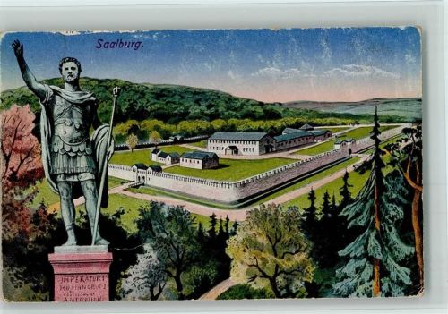 Saalburg Römer-Kastell Statue