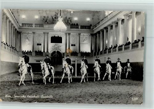 Wien Spanische Reitschule Quadrille