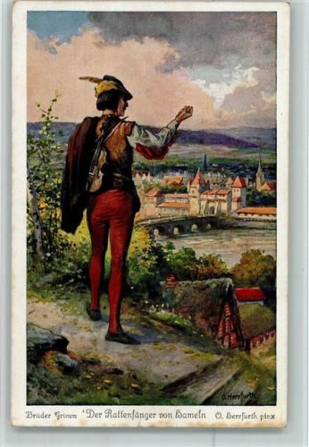 Hameln Der Rattenfänger Gebrüder Grimm