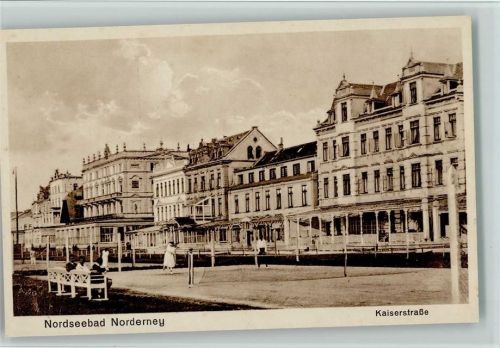 Norderney Kaiserstraße Tennisplatz