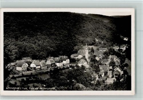 Altenbrak Blick auf die Bergstraße