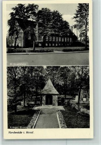 Nordwalde St. Josefsheim Krieger-Ehrenmal